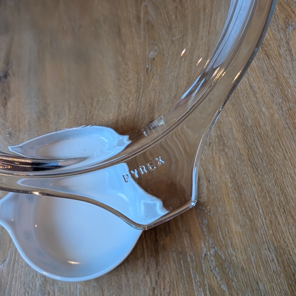 Vintage Pyrex Early American Brown and White Glass Casserole Dishes - Picture 5 of 16